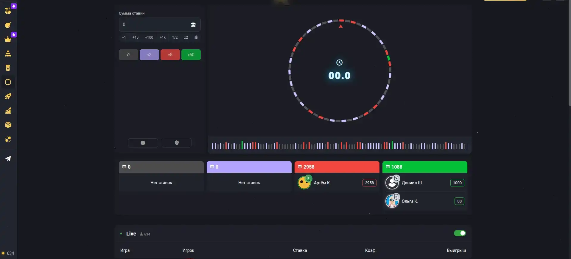 азартные автоматы Rezon casino на мобильном устройстве